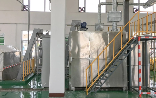 餐廚高有機(jī)質(zhì)污泥脫水案例